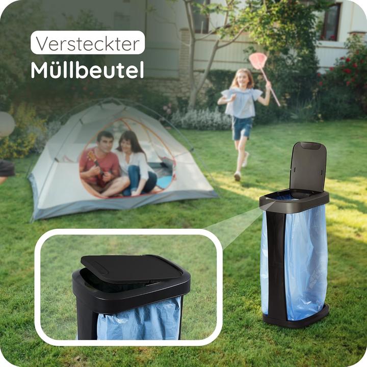 Produktbild Novaliv Müllsackständer mit Deckel (70 l)