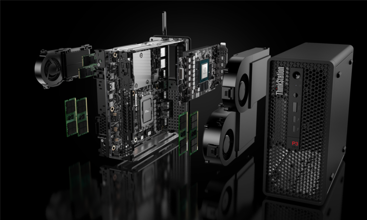 Produktbild Lenovo ThinkStation P3 Ultra (Intel Core i7-14700K, 32 GB, 1000 GB, UHD Graphics 770)