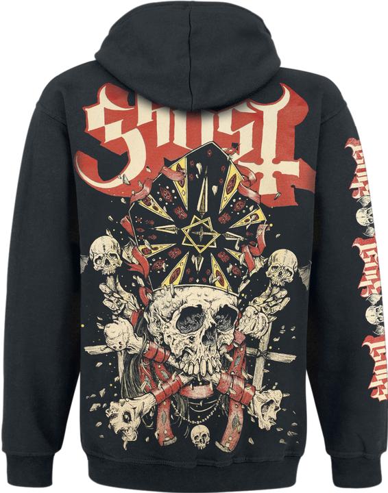 Actual product image Ghost Distressed Papa Skull (L)