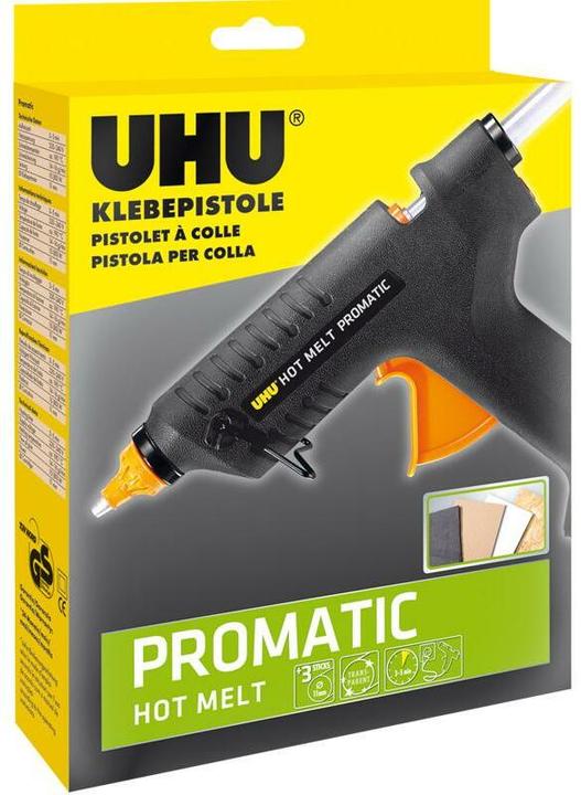 Image du produit UHU PROMATIC HOT MELT Heissklebepistole schwarz, orange, 1 St.