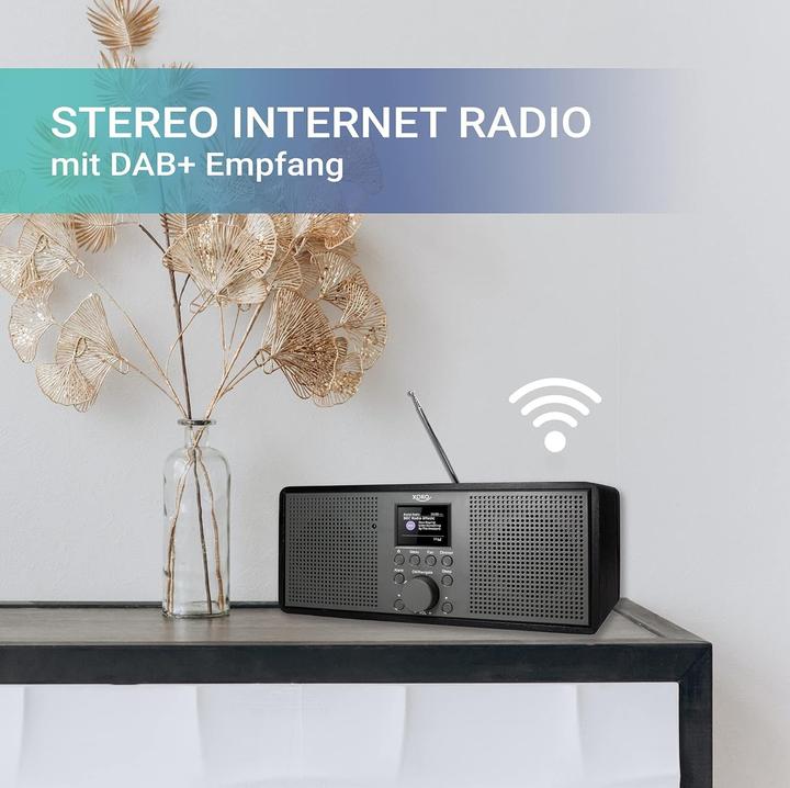 Actual product image Xoro DAB 700 IR (Web radio, DAB+, Bluetooth, Wi-Fi)