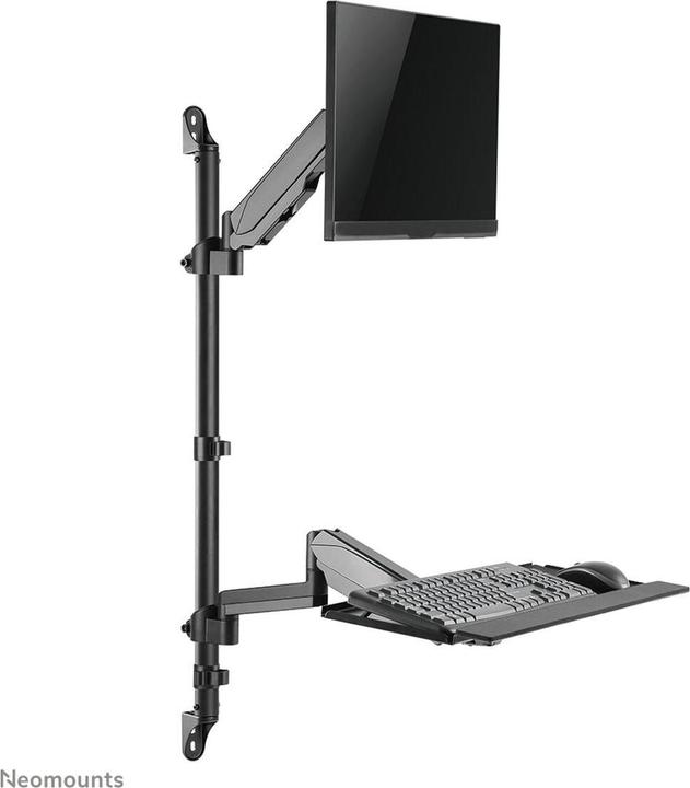 Produktbild Neomounts Wandhalterung Bildschirm + Tastatur 17-32"/100x100/voll beweglich (Wand, 32", 9 kg)