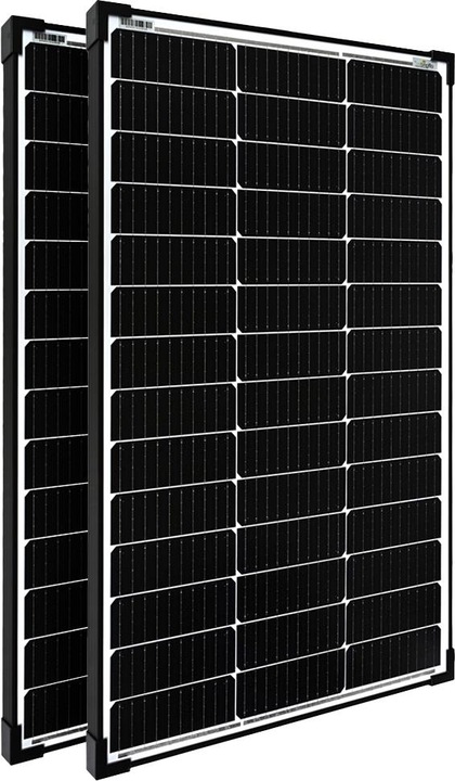 Actual product image Offgridtec ® Autark Pro M 200W solar system - 1500W AC power 100Ah LiFePO4 battery (100 W)