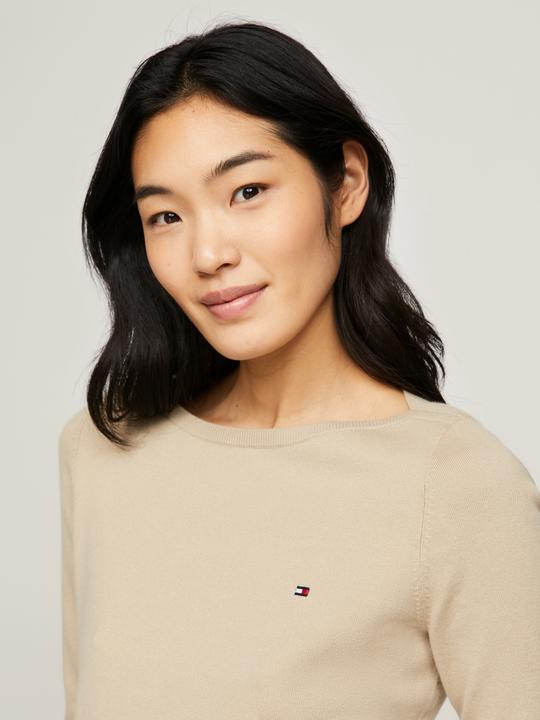 Produktbild Tommy Hilfiger Co Jersey Stitch Boat-Nk Sweater (XXS)