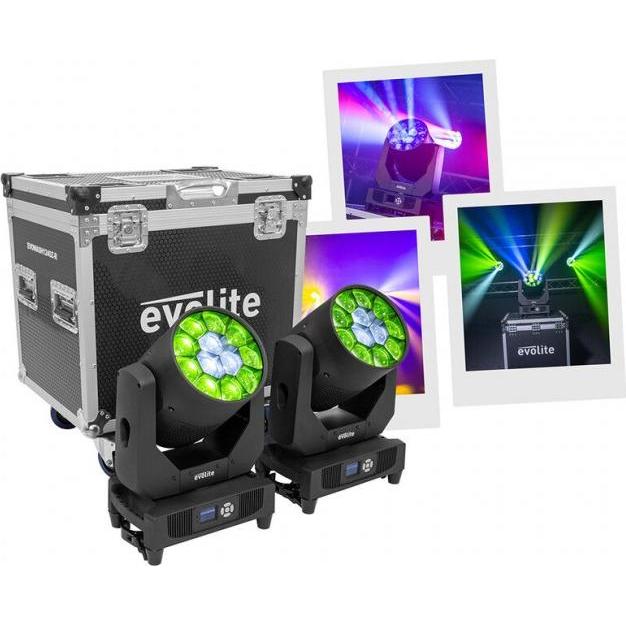 Thumbnail - Evolite EVO WASH 1240Z-R SET (Set), Moving Head