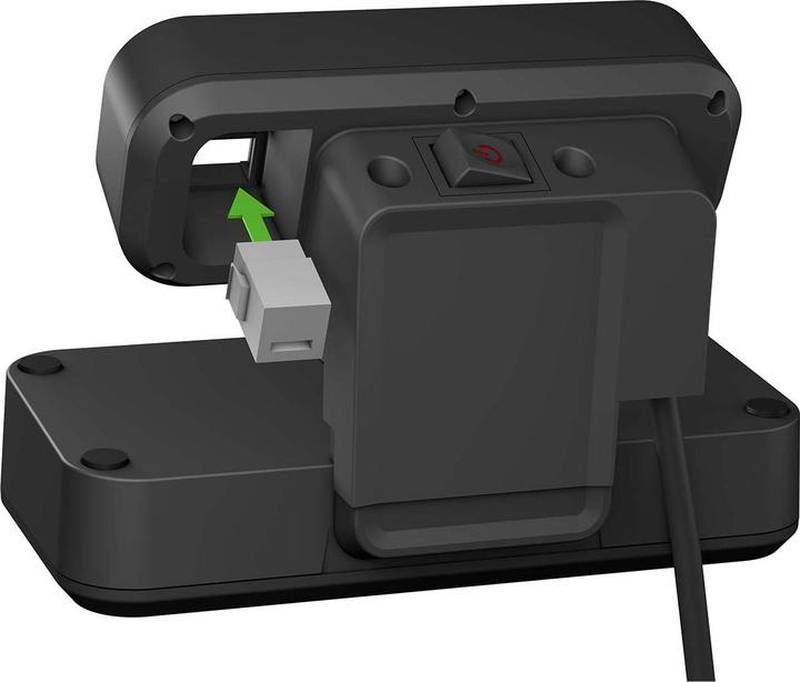 Actual product image Brennenstuhl estilo Duplex desktop socket strip with overvoltage protection, 2x Keystone modules, 9x Sch (9 x, 2 m)
