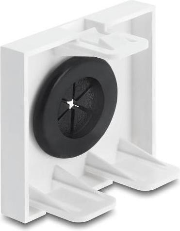 Immagine prodotto Delock Easy 45 Kabeldurchführung rund Ø 16 mm weiss / schwarz (Foro cavo, 4.50 cm)