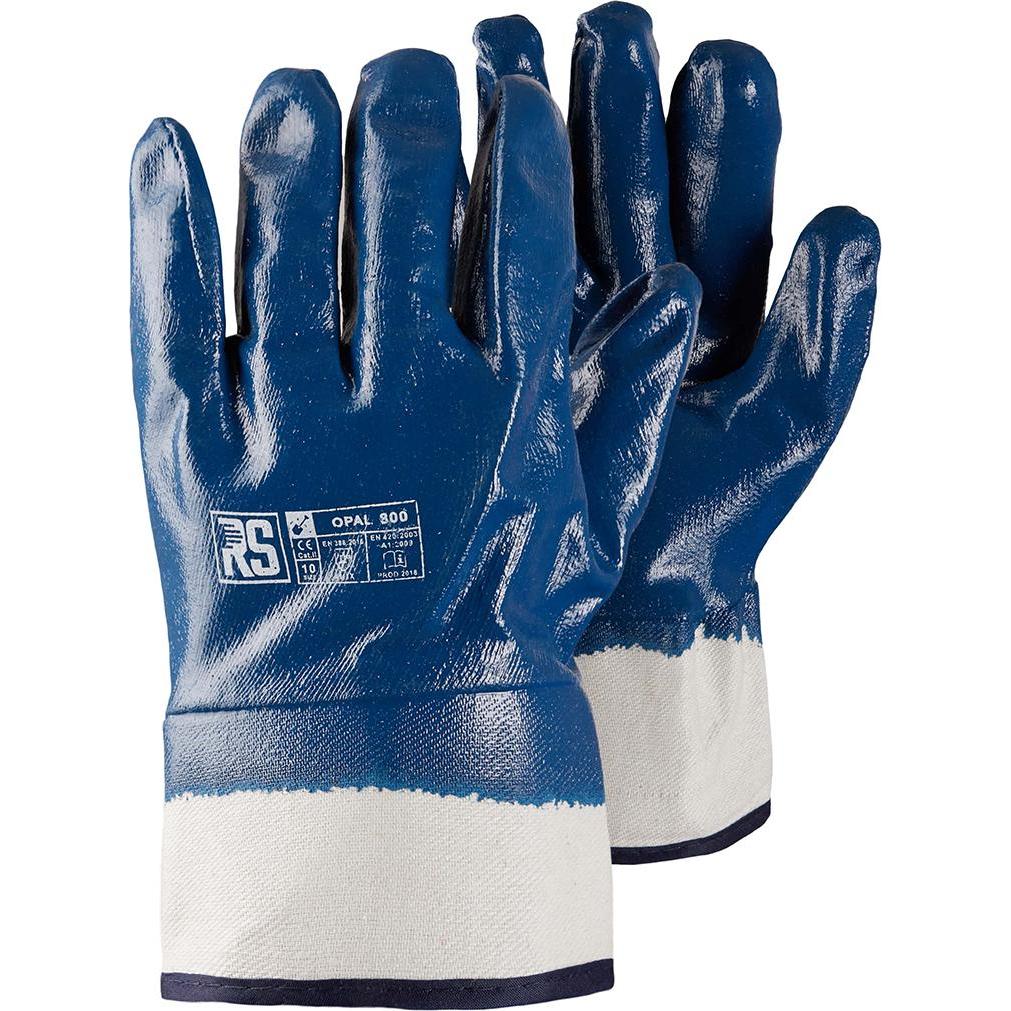 RS Handschuhe OPAL 800, schwere Nitrilausfhrung, Gre 10, blau (10) (49453895)