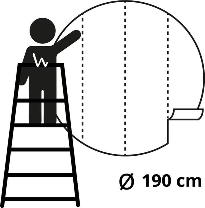 Produktbild WallArt Tapete (190 cm)