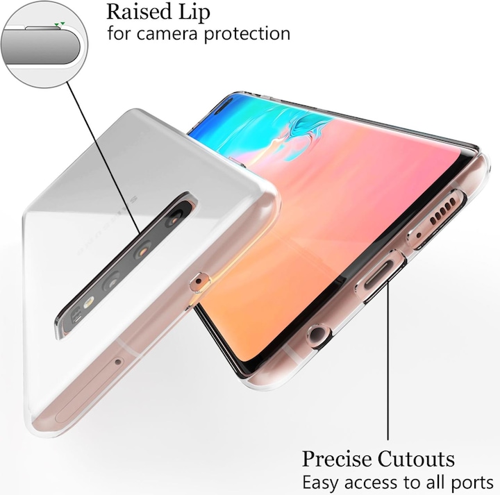 Actual product image Nalia Mobile phone cover (Samsung Galaxy S10+)