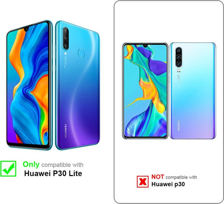 Actual product image Cadorabo Book Jeans Optics Cover (Huawei P30 Lite)
