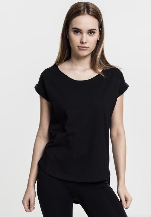 Produktbild Urban Classics Ladies Long Back Shaped Slub Tee (S)