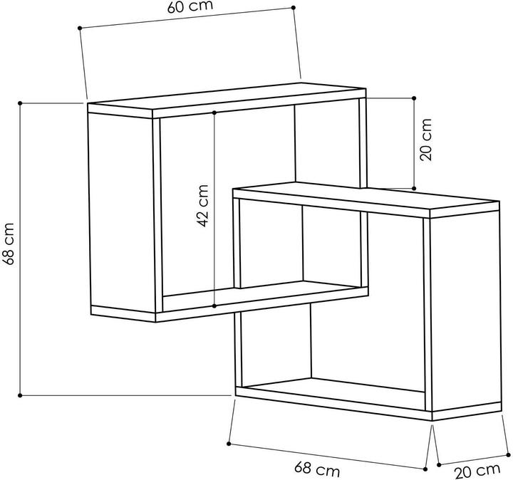 Immagine prodotto Skye Decor Marlee (68 x 60 x 68 cm)