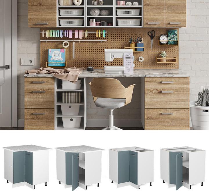 Produktbild Vicco Eckschrank für Haushaltsgegenstände R-Line