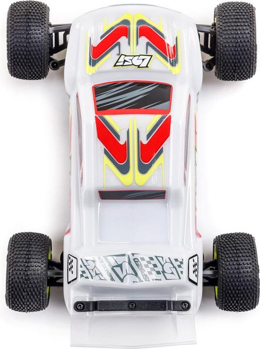 Actual product image Losi Micro-T 2S 1/28 2WD RTR Stadium Truck (Akku & Ladegerät enthalten), Weiss (RTR Ready-to-Run)