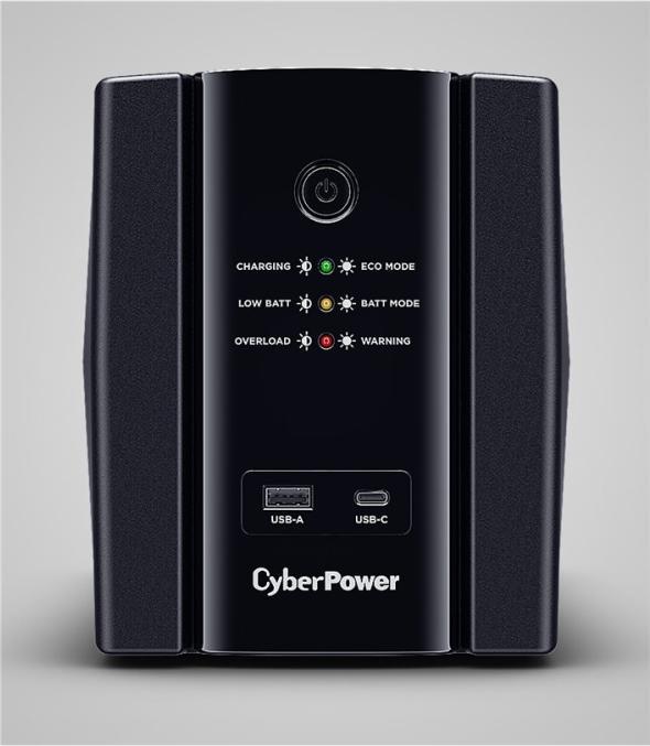 Produktbild Cyberpower UT1500EG-FR UPS 1500VA/900W (1500 VA, 900 W, Line-Interaktiv USV)