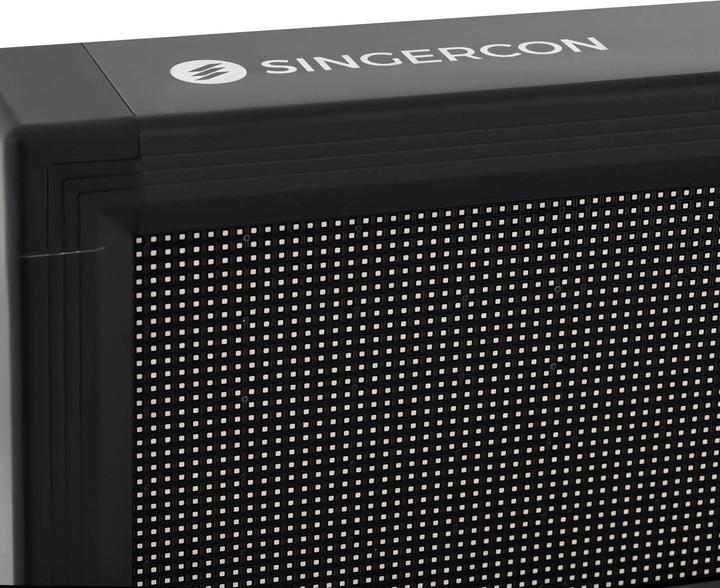 Actual product image Singercon LED Display Board - 192 x 32 coloured LEDs - 67 x 19 cm - programmable via iOS & Android