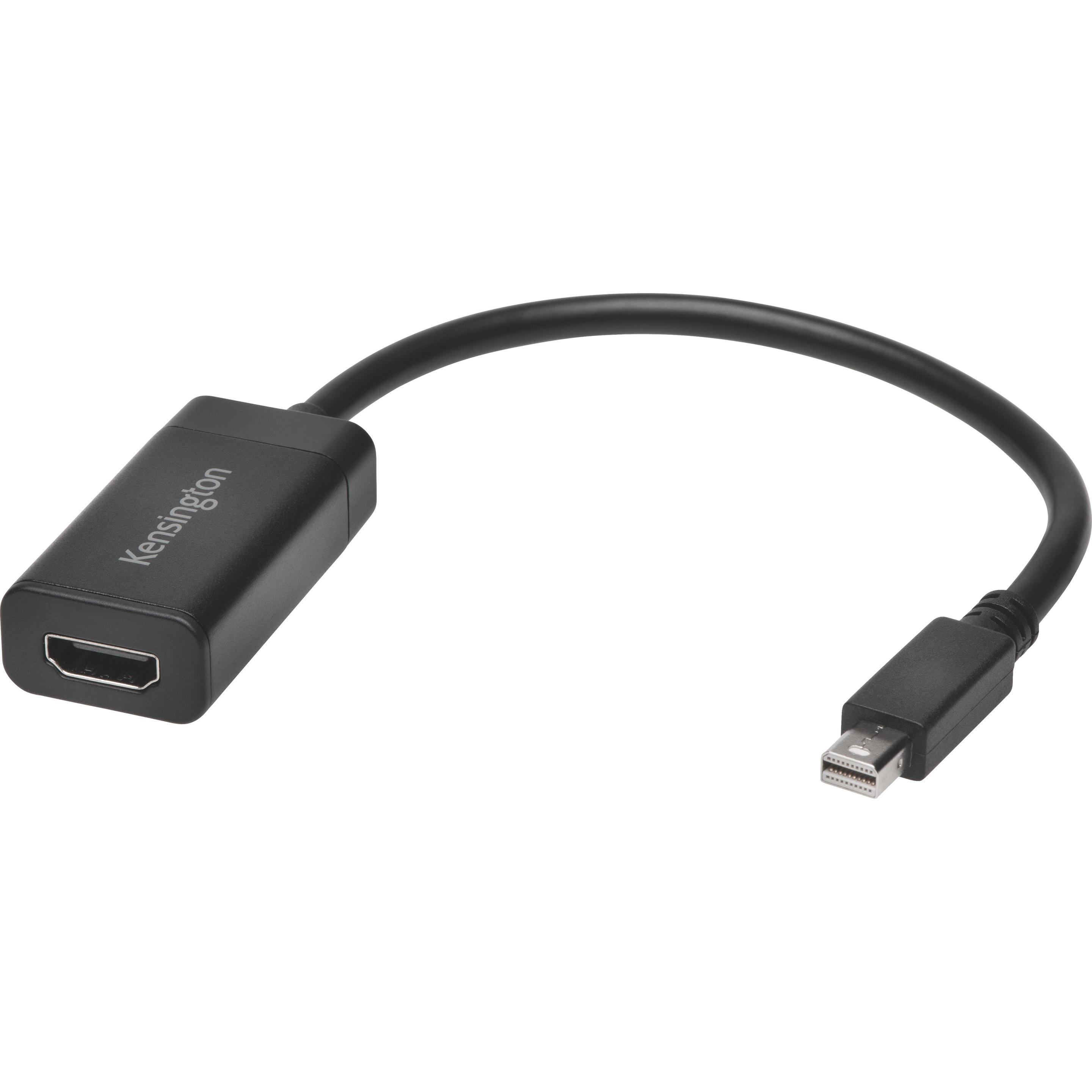 Kensington VM4000 4K Mini (HDMI, 18 cm), Data + Video Adapter, Schwarz