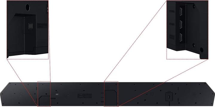 Actual product image Samsung HW-Q995GC (656 W, 11.1.4 Channel)