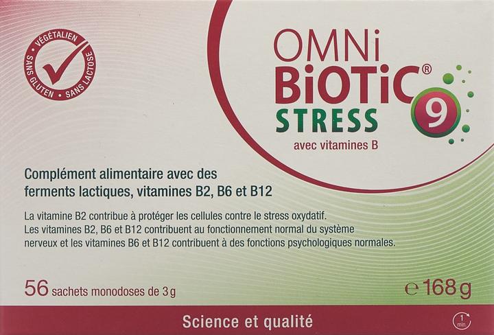Actual product image Omni Biotic Stress with B vitamins (56 Piece, Powder, 168 g)