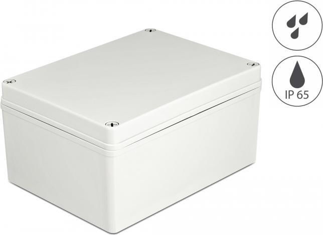 Produktbild Delock Installationsgehäuse IP65 wasserdicht 200 x 150 x 100 mm grau (Diverse)