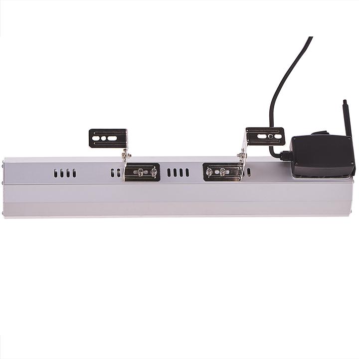 Beliani Wandheizstrahler elektrisch Aluminium 2000 Watt silber BROMO (2000 W)