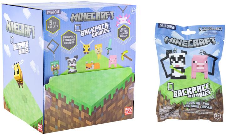 Produktbild Paladone Products Mojang Studios - Minecraft Backpack Buddies (CDU de 24pcs)