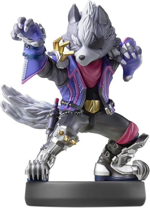 Actual product image Nintendo amiibo Super Smash Bros - Wolf (3DS, Wii U, Switch, Switch Lite, Switch OLED)