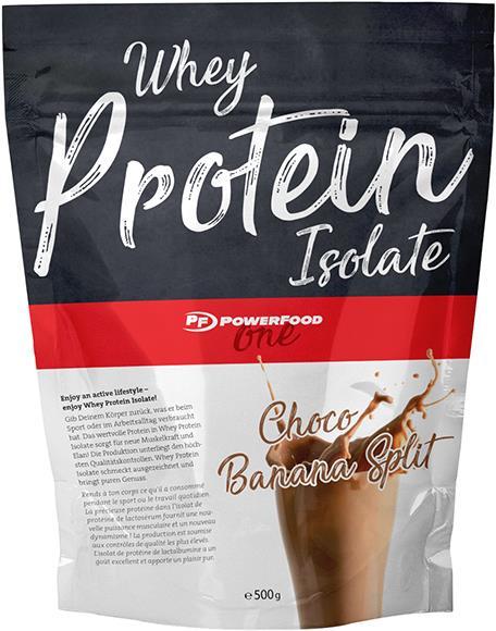 Produktbild Powerfood Whey Protein Isolate (500 g, 1x)