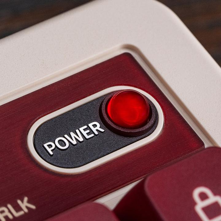 Produktbild 8bitdo 108 Mechanical Keyboard Fami Ed. (US, Kabelgebunden, Kabellos)