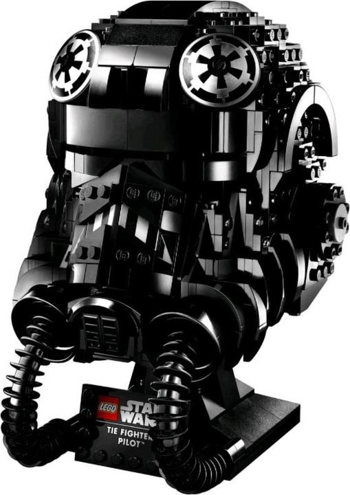 Actual product image LEGO TIE Fighter Pilot Helmet (75274, LEGO Star Wars)