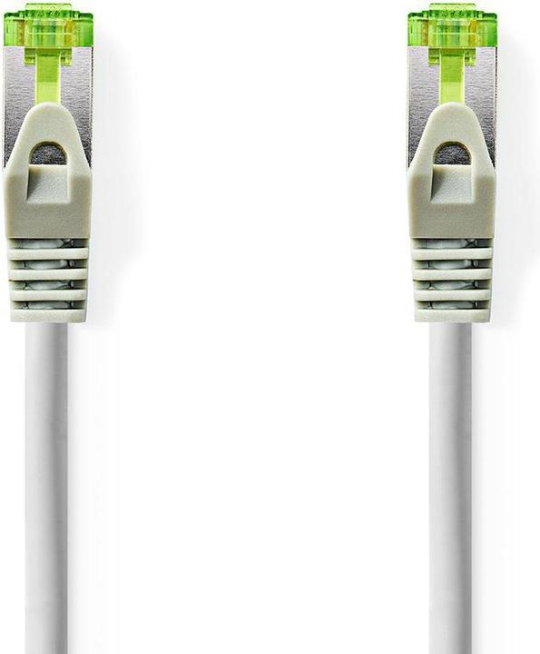 Produktbild Nedis Cat 7 Kabel- S/FTP- RJ45 Stecker-- 10.0 m- Rund- LSZH- Grau- (S/FTP, CAT7, 10 m)