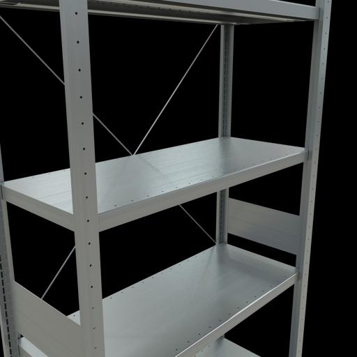 Actual product image Schulte Lagertechnik MULTIplus330 basic racking system with cross brace