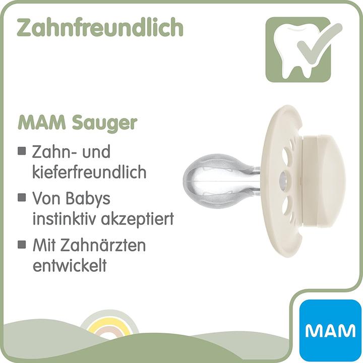 Produktbild MAM Ori.Pure Pure Silikon 6-16girl (2 x, ab 16 Monaten)