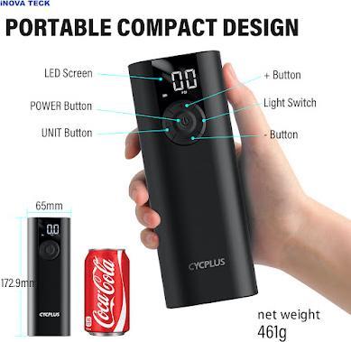 Actual product image Cycplus Air pump A8