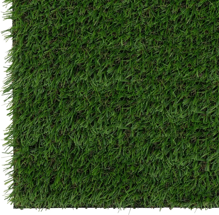 Produktbild Hillvert Kunstrasen Rasenteppich Balkon Terrasse Kunstgras 100 x 100 cm Höhe: 20 mm (100 x 100 x 2 cm)