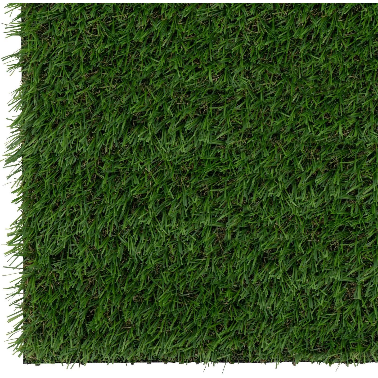 Thumbnail - Hillvert, Gartenbodenbelag, Kunstrasen Rasenteppich Balkon Terrasse Kunstgras 100 x 100 cm Höhe: 20 mm (100 x 100 x 2 cm...