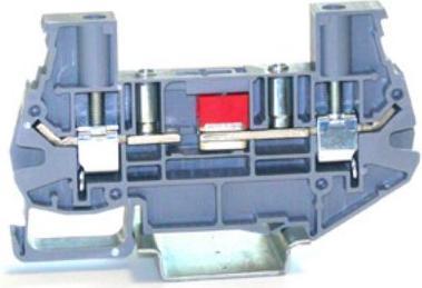 Produktbild RS PRO Reihenklemme Grau, 6mm², 800 V / 41A, mit K