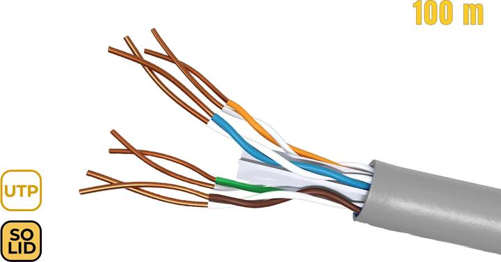 Produktbild Phasak PHR 6100 (U/UTP, CAT6, 100 m)