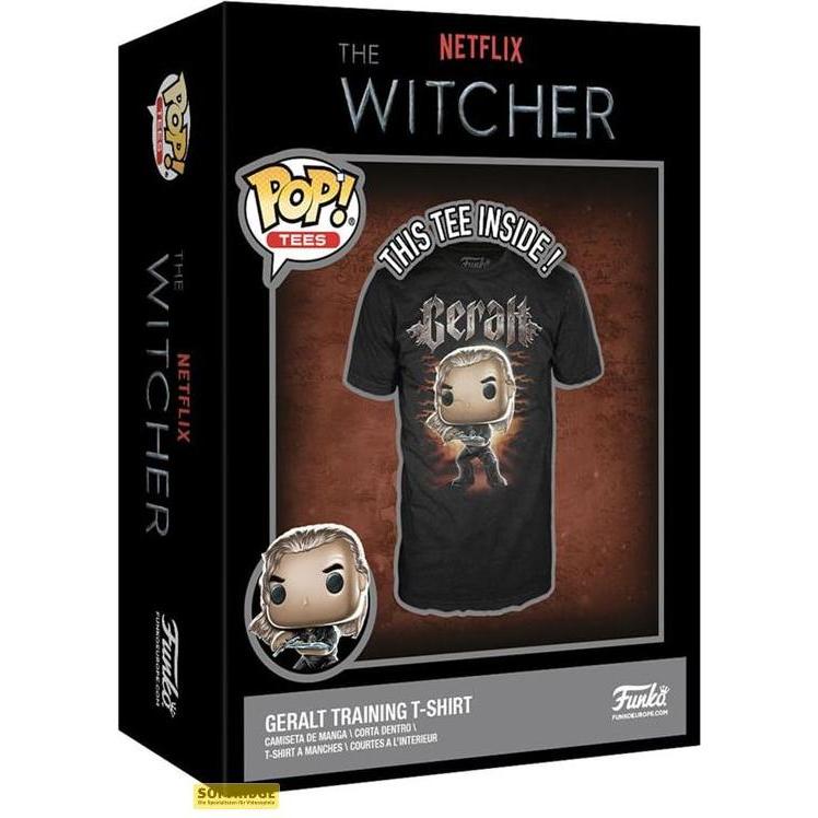 Thumbnail - Funko The Witcher Boxed Tee T-Shirt Geralt Training (S)