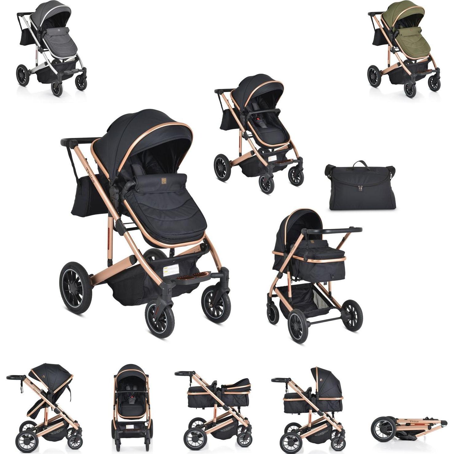 Moni, Kinderwagen, Kombikinderwagen 2 in 1 Thira