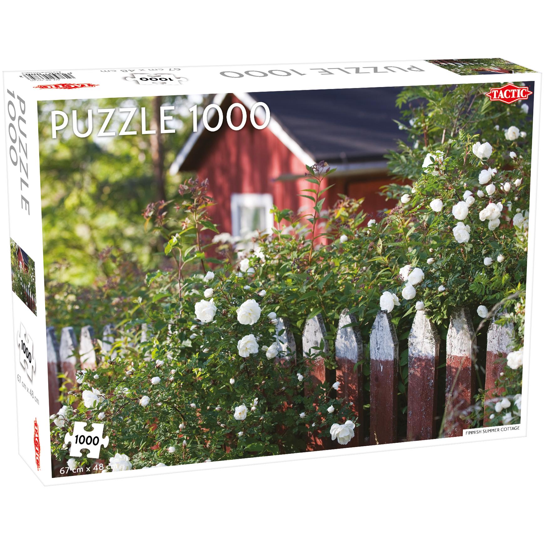 Tactic Taktik Taktikpuzzle 1000 finnische Hütten (1000 Teile) (56685)