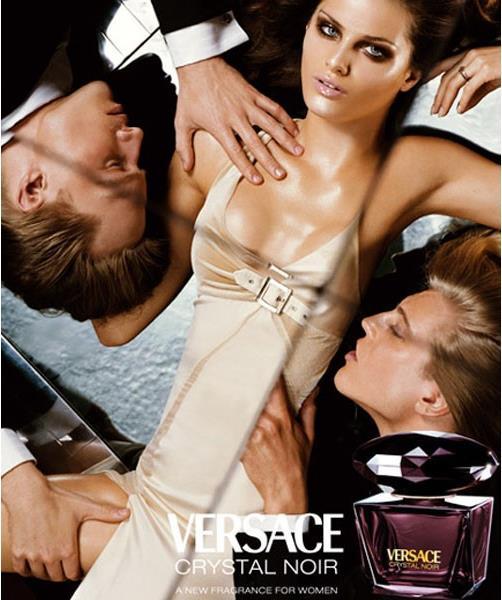 Actual product image Versace crystal noir (Eau de toilette, 90 ml)