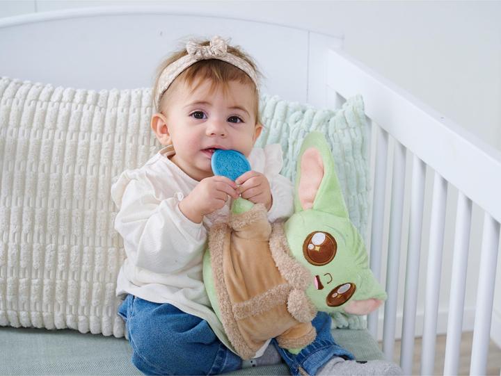 Immagine prodotto Simba Grogu Infant Plüsch m. Beisshilfe (32 cm)
