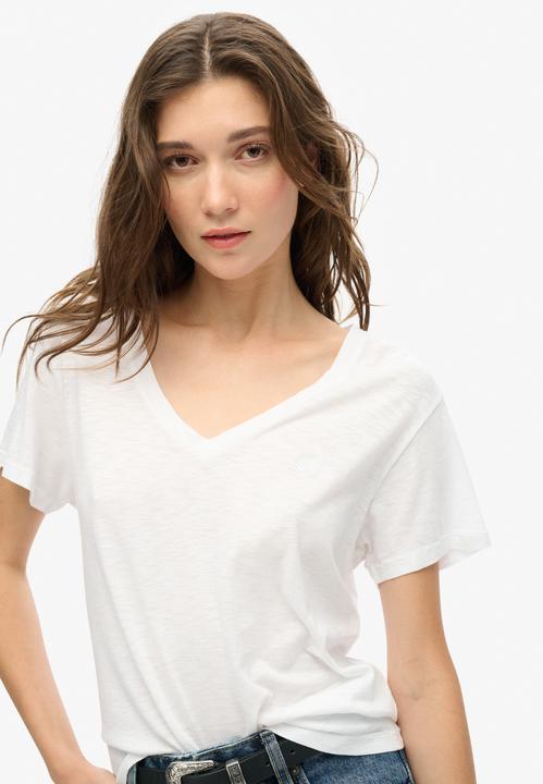 Produktbild Superdry Studios Slub Emb Vee Tee (12XL)