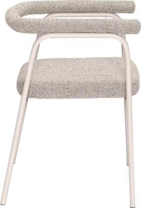 Image du produit Hübsch Ecto Esszimmerstuhl Sandfarben