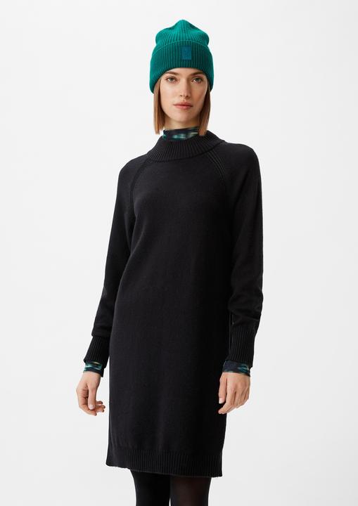 Image du produit Comma Kleid Kurzes Strickkleid mit Rippblende (38)