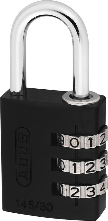 Produktbild Abus 145/30 black B/DFNLI