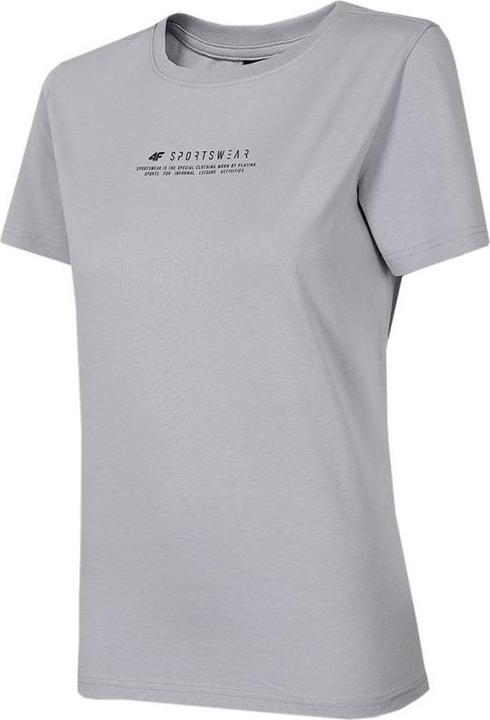 Produktbild 4F Damen T-Shirt cool hellgrau H4Z22 TSD019 27S (L) (L)