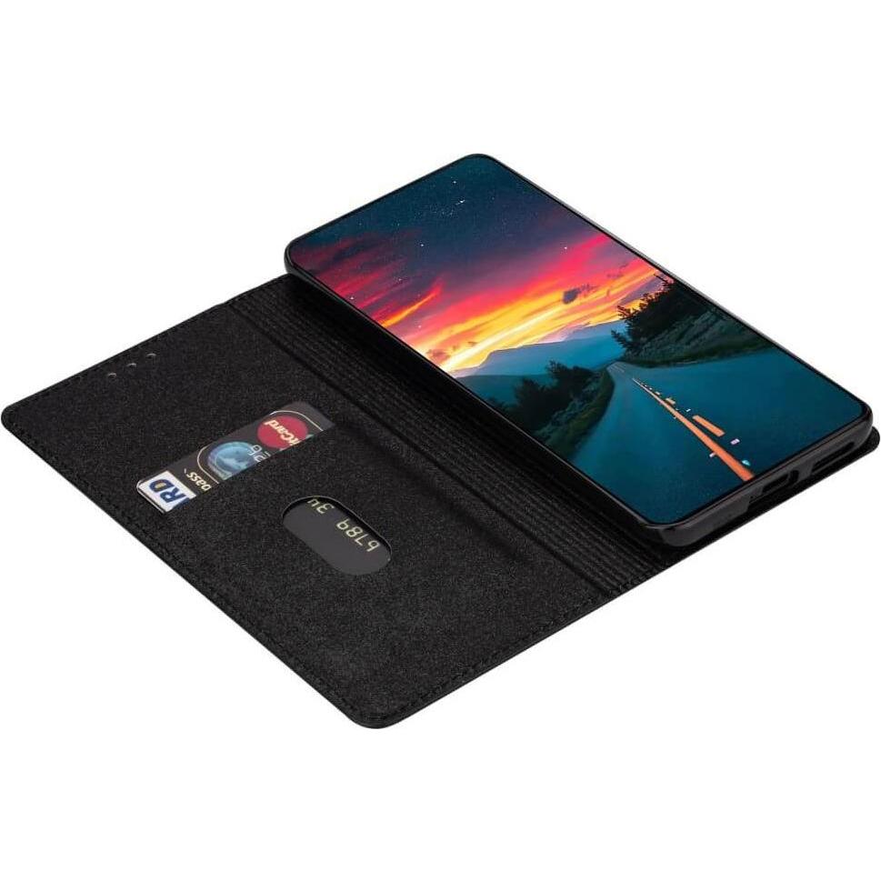 Thumbnail - Cover-Discount Galaxy A14 - Flip Case Glitter schwarz (Samsung Galaxy A14), Smartphone Hülle, Schwarz